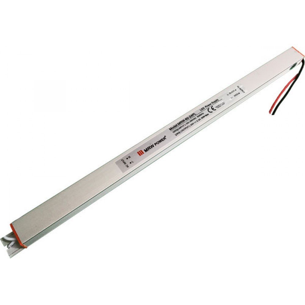 Mervesan24V 1.0A 24W Power Metal Kasalı Ultra Slım İç Mekan Adaptör AC/DC (SMPS) MRW-24-24PL