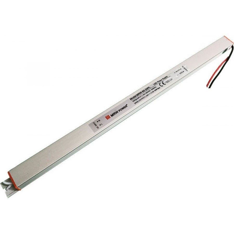 Mervesan 12V 5.0A 60W Power Metal Kasalı Ultra Slım İç Mekan Adaptör AC/DC (SMPS) MRW-60-12PL
