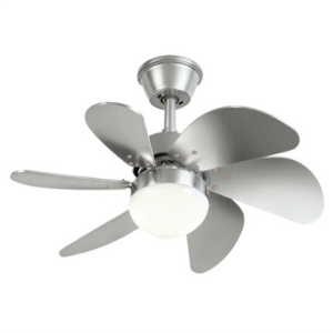 Vanti KCF282K 60W 30 İnç 6 Kanatlı Kumandalı Avizeli Tavan Vantilatörü Silver