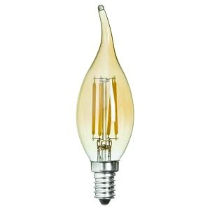 Global K2  Kes600 Cob FlamKıvr Bujı Amp4W E14 Beyaz Işık