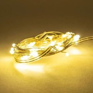 ACK 5mt Pilli LED Süsleme Işığı 3000K AS90-00950