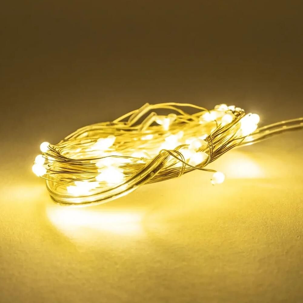 ACK 5mt Pilli LED Süsleme Işığı 3000K AS90-00950