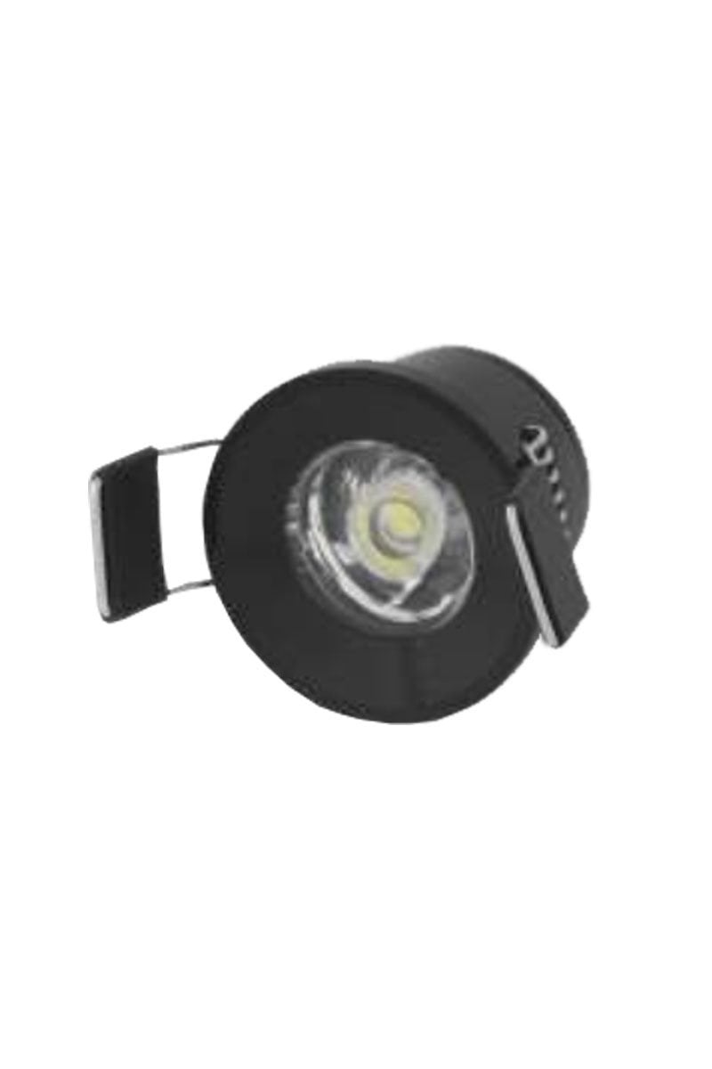 Cata 1.5W Siyah Kasa 6400K Beyaz Işık Power Ledli Yıldız Spot CT-5270S
