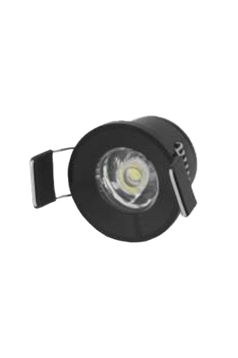 Cata 1.5W Siyah Kasa 6400K Beyaz Işık Power Ledli Yıldız Spot CT-5270SB