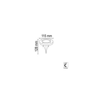 Forlife 3W  6500K-3200K Solar Bahçe Çİm Armatürü FL-3123
