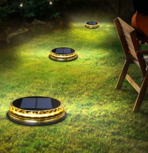 Forlife 5W  6500K-3200K Solar Bahçe Çİm Armatürü -Yeşil FL-3262