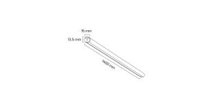 Goya 20W Sarkıt Lineer Armatür GY 8011-2
