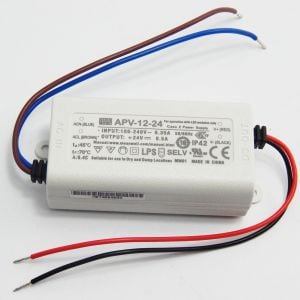 MEANWELL- APV-12-24 24Vdc 0.5Amp  Led Sürücü - Güç kaynağı