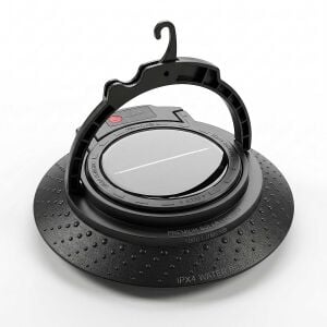 Panther Solar Panelli Dimmer Özellikli USB Şarjlı Kamp Lambası 10W LED 2000 Lümen – PT-388