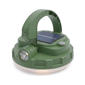 Panther Solar Panelli Dimmerli USB Şarjlı Hibrit El Feneri 10W LED 1000 Lümen – PT-2205