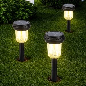 Panther Solar Bahçe Lambası LED COB 360° Aydınlatma Karanlık Sensörlü 400 mAh – PT-B117