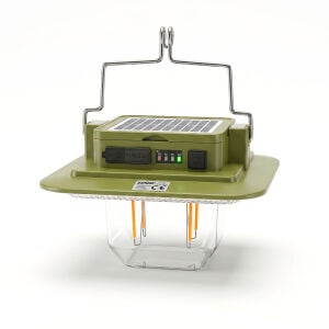 Panther Filament LED Solar Şarjlı Kamp Lambası 25W 2000 Lümen Dimmerli Powerbank USB Type-C – PT-384