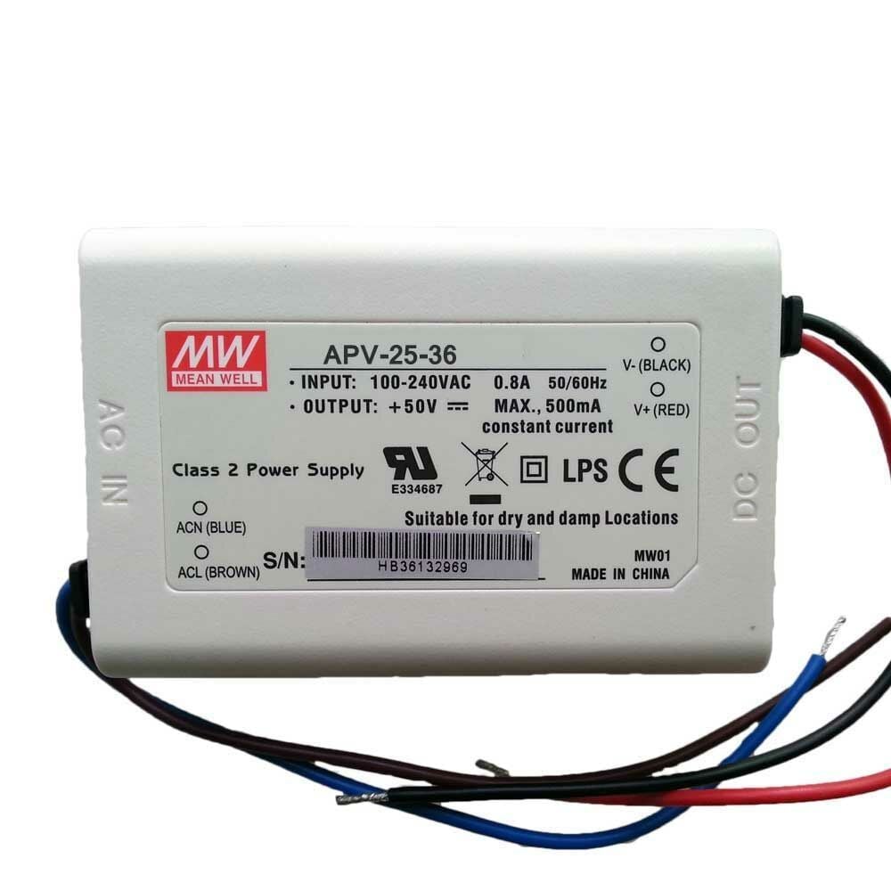 MEANWELL- APV-25-36  Led Sürücü - Güç kaynağı