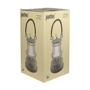 PANTHER Retro Tasarım USB Şarjlı Kamp Lambası 16W 800 Lümen Dimmerli 80 SMD LED  PT-FSM