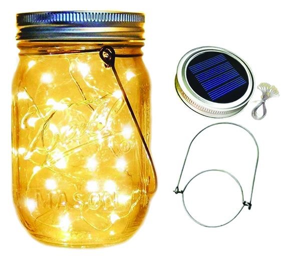 Forlife 3W 3200K-RGB- Solar Peri Ledli Dekoratif Kavanoz FL-3236