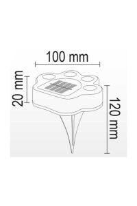 Forlife Şarjlı 5W Solar Dekoratif Pati FL-3257