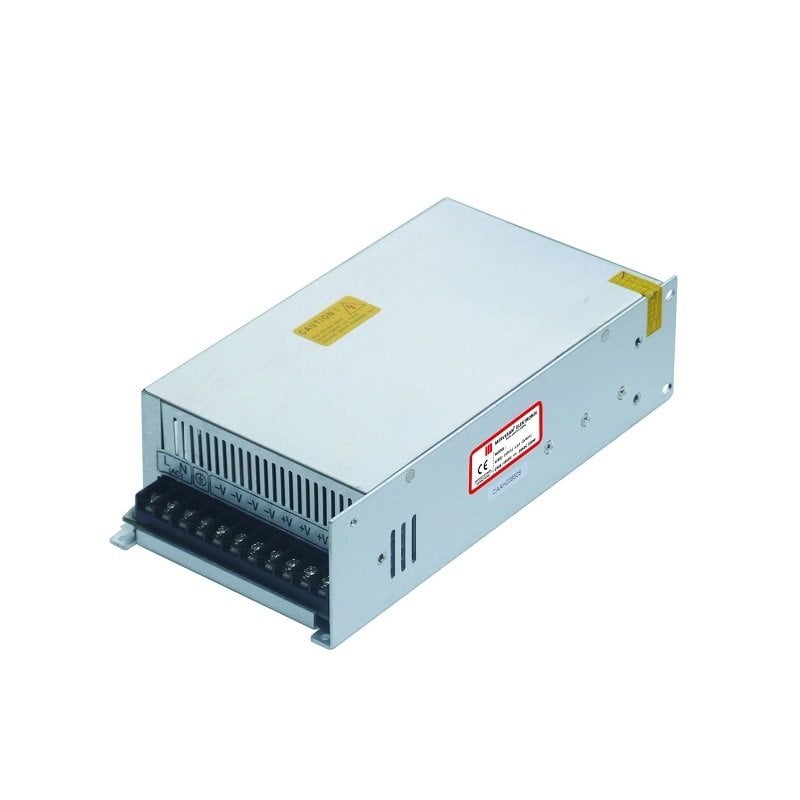 Mervesan 12V 50A 600W Metal Kasalı İç Mekan Ac/Dc Smps Adaptör MT-600-12