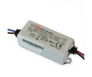 MEANWELL- APC-08-250 16~32Vdc 250mA IP42  Led Sürücü - Güç kaynağı