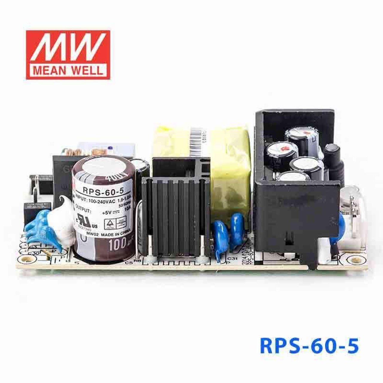 MEANWELL- RPS-60-5  Açık Tip Güç Kaynağı