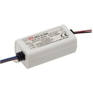 MEANWELL- APC-08-500 	8~16Vdc 500mA IP30  Led Sürücü - Güç kaynağı