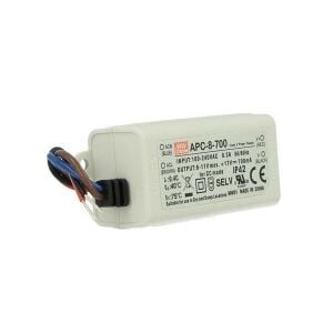 MEANWELL- APC-08-700 6~11Vdc 700mA IP44  Led Sürücü - Güç kaynağı