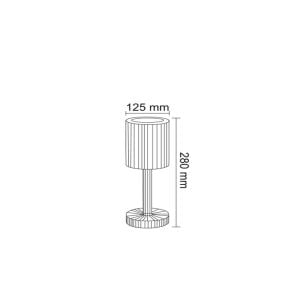 Forlife Karasu Şarjlı Led Masa Lambası FL-8075