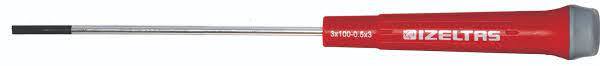 İzeltaş Elektronikçi Tip Klemens Düz Uçlu Tornavida 3x100 4500173100