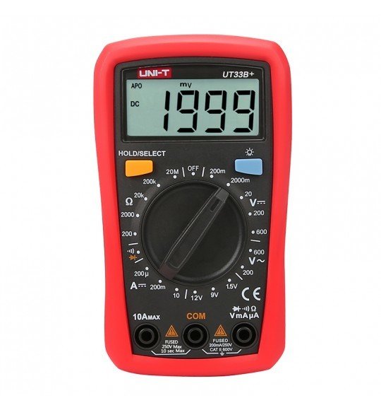 Unıt UT33B+ Dijital Multimetre Ölçü Aleti