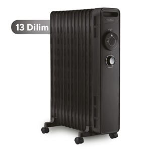 Kumtel 13 Dilim Siyah Radyatör KUM-1240S