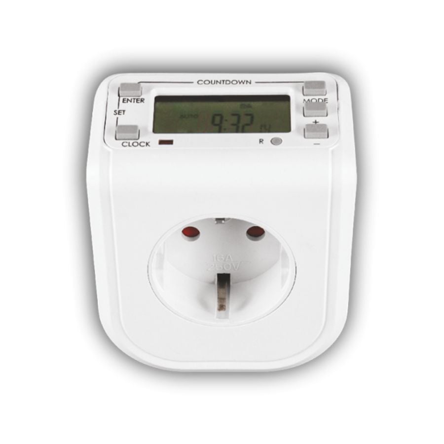 Cata Digital Zaman Saati Akıllı Priz  CT-9182