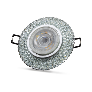 Noas Nilus 3W 4000K Natural Beyaz Led Çerçeveli Dekoratif Kristal Cam Boş Kasa YL65 1747