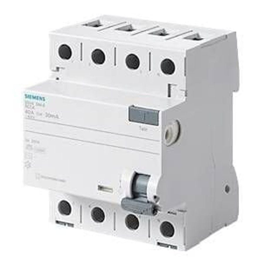 Siemens 4x40A 30mA Kaçak Akım Koruma Rölesi 5SV5344-6