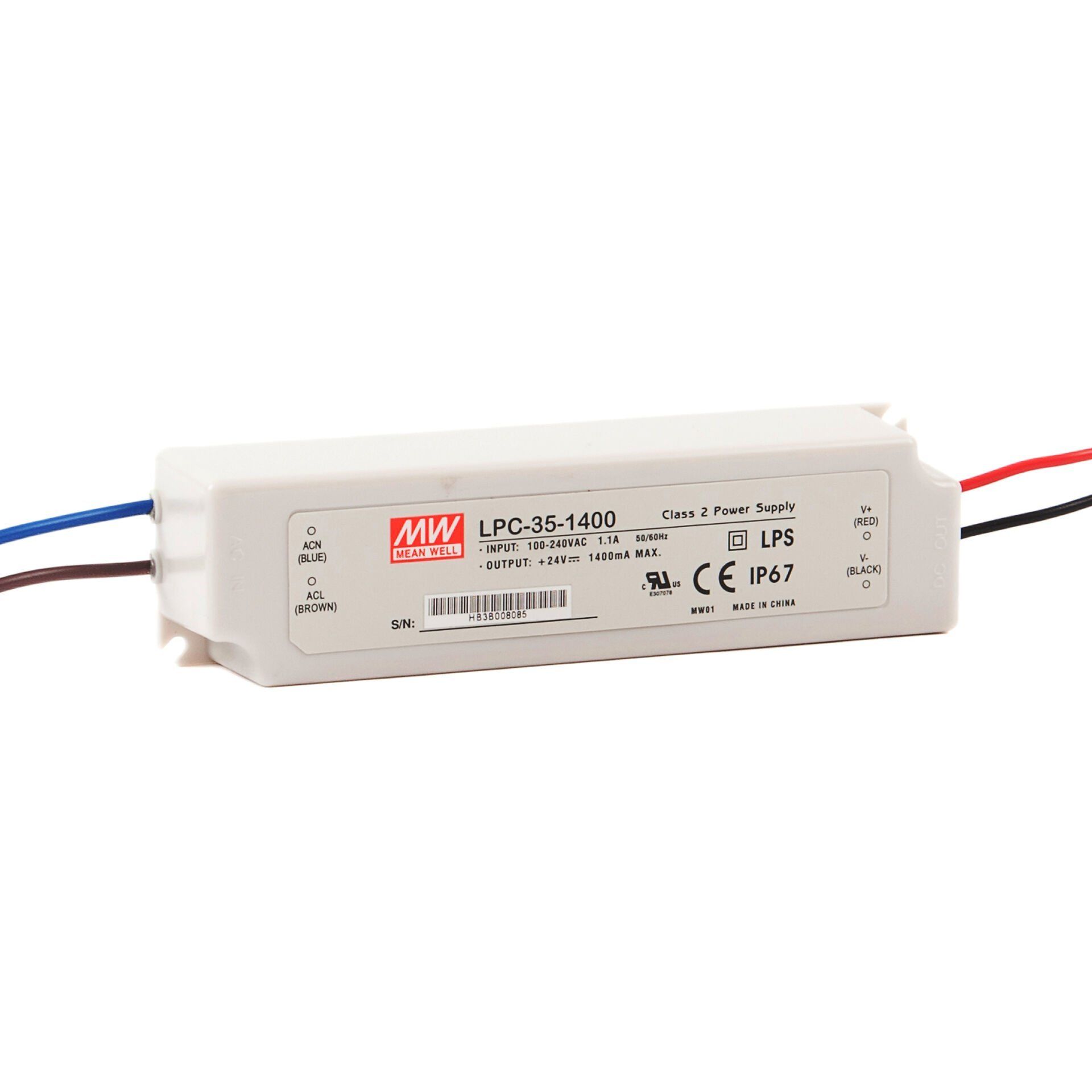 MEANWELL- LPC-35-1400  Led Sürücü - Güç kaynağı