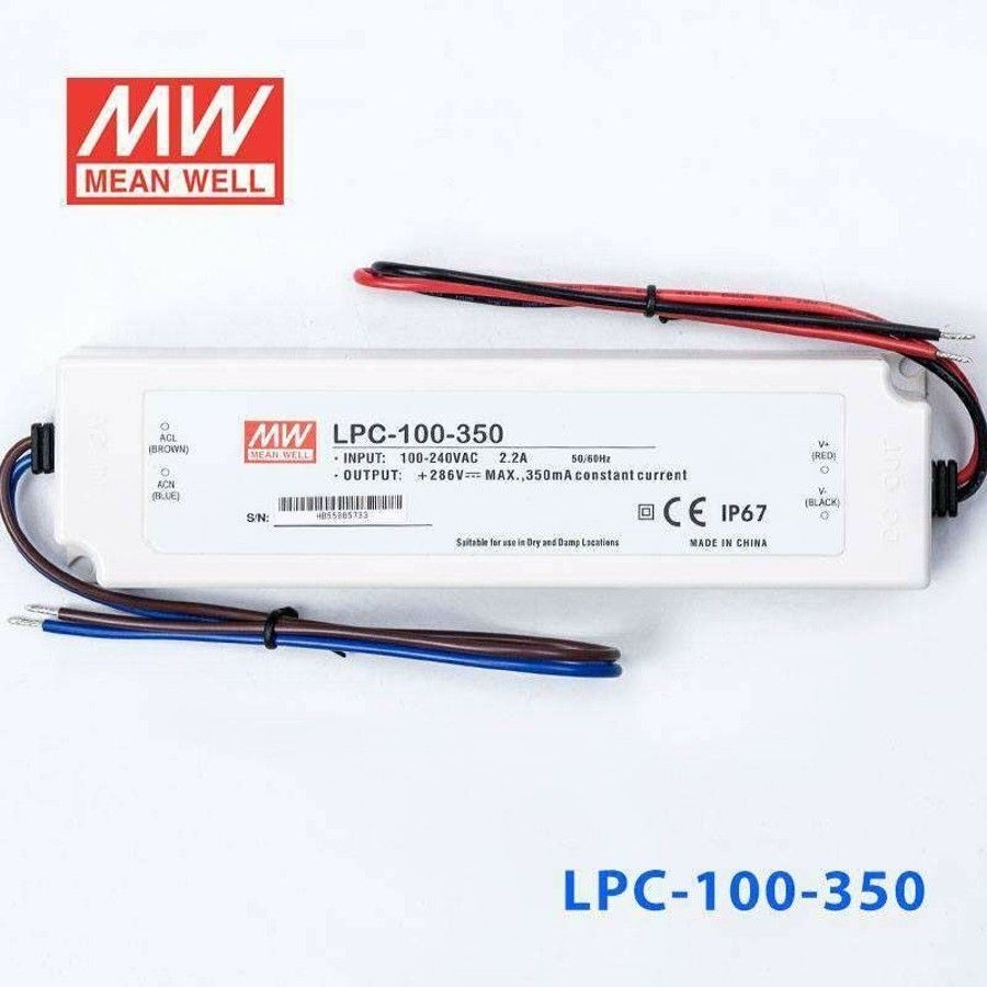 MEANWELL- LPC-100-350  Led Sürücü - Güç kaynağı
