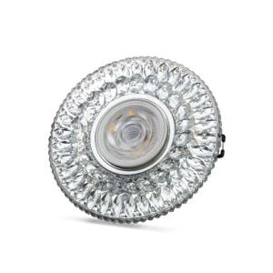 Noas Athena 3W 4000K Naturel Beyaz Led Çerçeveli Dekoratif Kristal Cam Boş Kasa YL65 1777