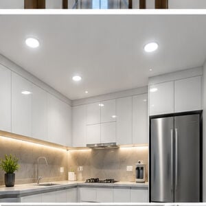 Jupiter 18W Sıva Altı Yuvarlak Ayarlanabilir PMMA LED Panel 4000KELVIN LD618 B840