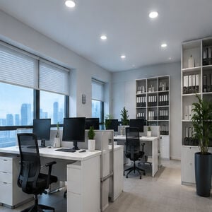 Jupiter 18W Sıva Altı Yuvarlak Ayarlanabilir PMMA LED Panel 4000KELVIN LD618 B840