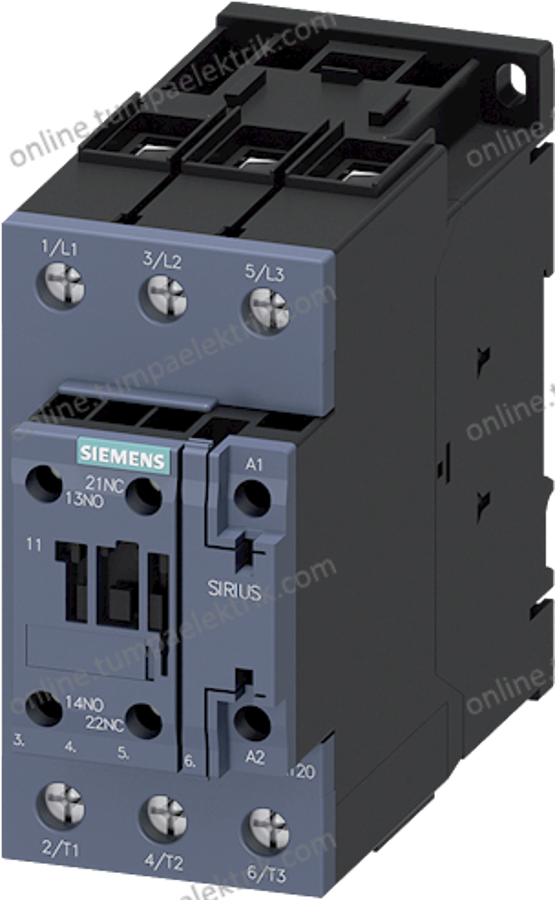 Sirius Kontaktör 65A 230V AC 18,5kW Siemens 3RT2037-1AP00