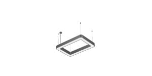 Goya 68W 60x90CM Sarkıt Lineer Armatür GY 8118-60x90