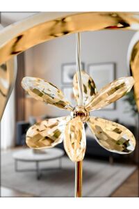 Nord Light Küçük Boy Tek Toplu Led Avize Gold NL-1005