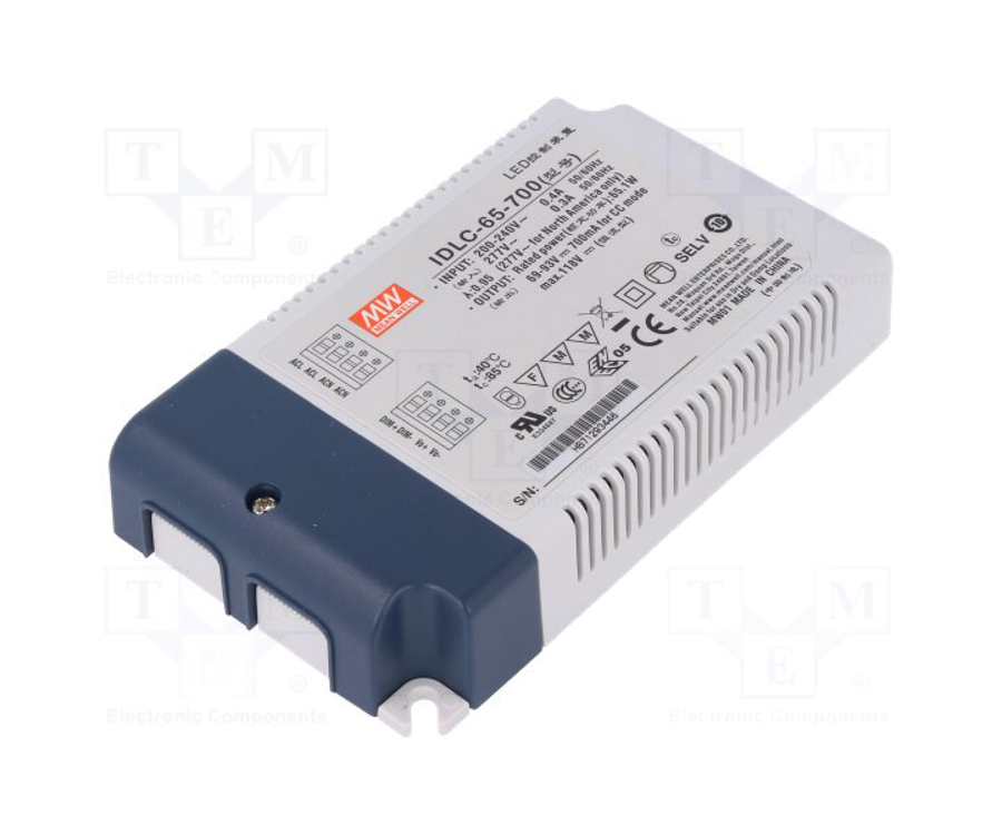 MEANWELL- IDLC-65-700  Led Sürücü - Güç kaynağı