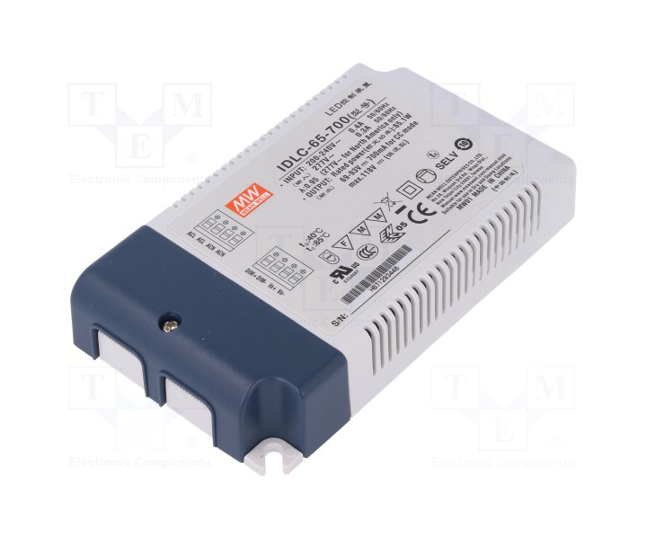 MEANWELL- IDLC-65-1050  Led Sürücü - Güç kaynağı