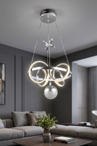 Nord Light Küçük Kuzey Tek Toplu Led Avize Krom NL-1011