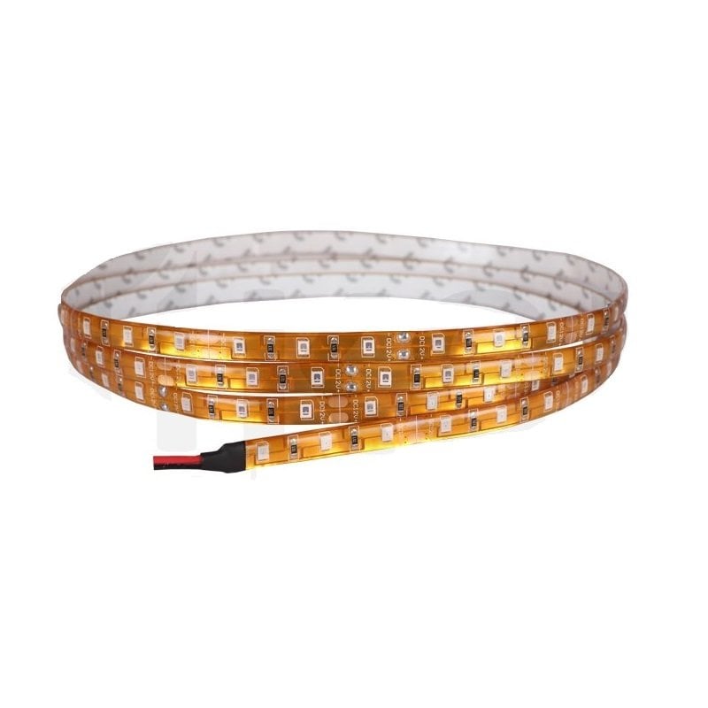 Tek Çip 2835 12VDC Dış Mekan Şerit Led - 5 Mt. Sarı Işık FSIL.1048.Y062.6012