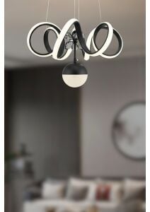 Nord Light Royalis Sarkıt Led Avize Krom NL-1054