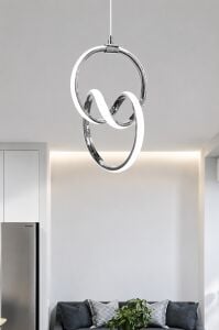 Nord Light Zen Sarkıt Led Avize Krom NL-1056