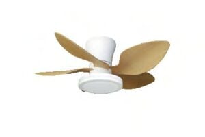 Vanti 71 cm (28İnç) LED Işıklı Dekoratif Tavan Vantilatörü 30W Uzaktan Kumandalı 5 Pervane KCF310