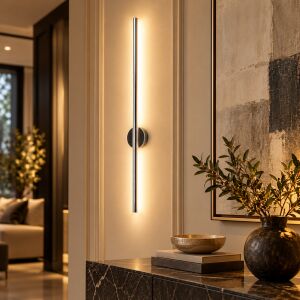 Cata Modern Dekoratif Duvar Apliği Krom Beyaz CT-5211KB 2 Adet