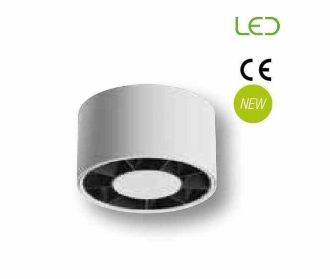 Jupiter 3000K 12W Beyaz&Siyah Led Tavan Armatürü LC501 B&S