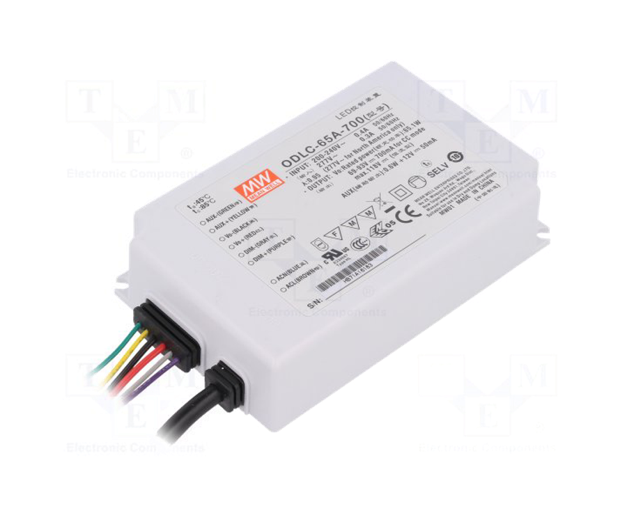 MEANWELL- ODLC-65A-1050  Led Sürücü - Güç kaynağı